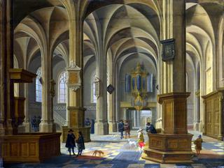 Interior of St Cunerakerk, Rhenen