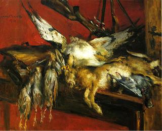 Still Life with Hare and Partridges