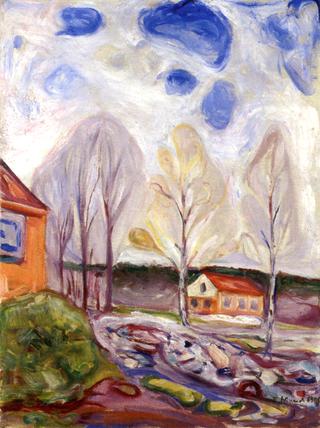 Spring in Åsgårdstrand