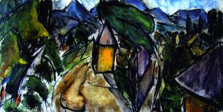 Landscape with Houses