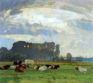 Cattle in a Field