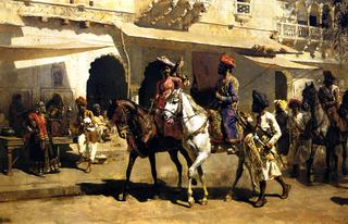 Start for the Hunt at Gwalior