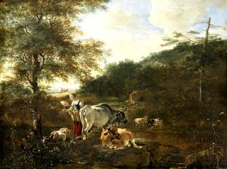 Landscape with Cattle