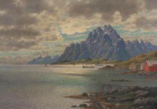 Coastal Landscape with Fishing Boats