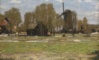 Summer Landscape with a Mill