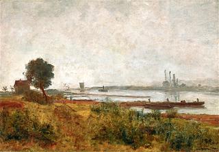 Landscape with River in Mecklenburg