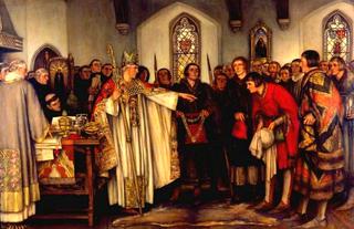 The Election of Thomas Clerke to be Mayor of Reading by Abbot Thorne I