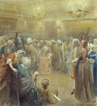 Assembly at the Court of Peter I