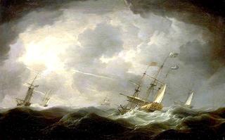 Royal Yachts in a Storm