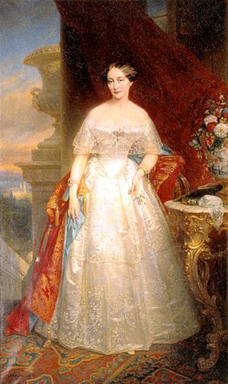 Portrait of Olga of Russia, Princess of Württemberg