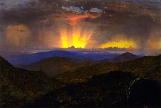 Sunset, Jamaica (study for 'The After Glow")