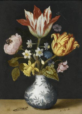 Still Life with Flowers in a Wan-Li Vase