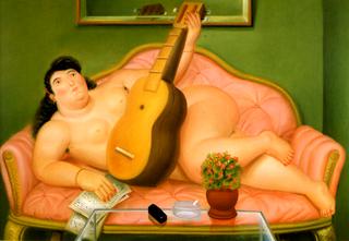 Woman with a Guitar