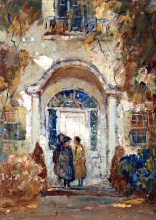 Women in a Doorway