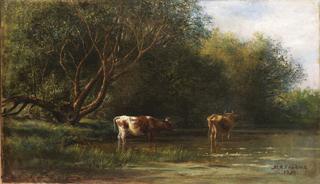 Landscape with Cows