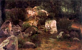 Landscape with rocks