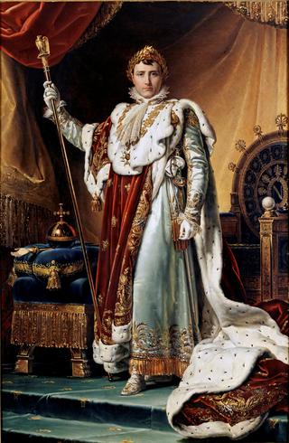 Napoleon I in His Imperial Robes