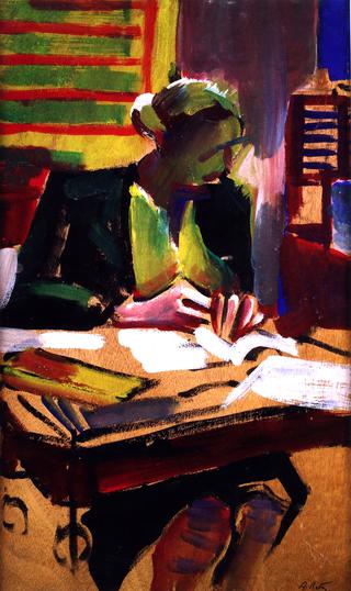 Woman at Her Desk