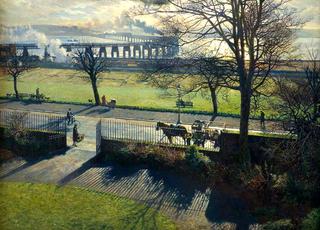 The Tay Bridge from My Studio Window