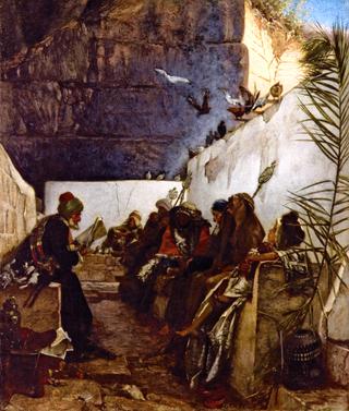 Reading the Koran in the Cave of Jeremiah