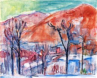 Winter Landscape in Ticino (unfinished)