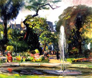 Luxembourg Gardens. Paris