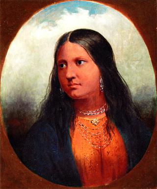 Portrait of an Arikara Woman
