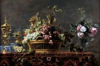 Still Life with Fruit and Flowers