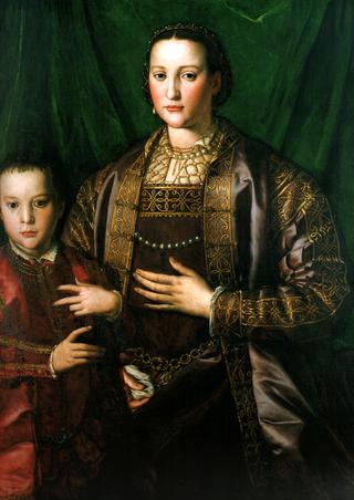 Eleonora di Toledo, Duchess of Florence, with her son Francesco