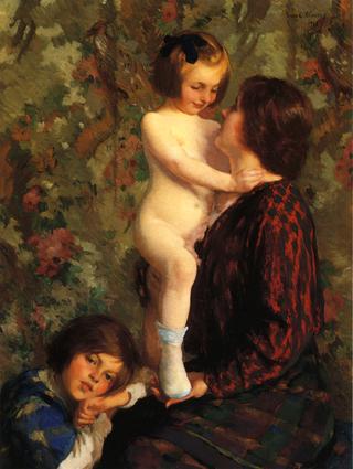Mother with Her Children