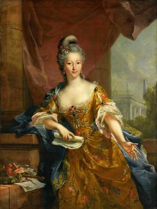Portrait of Mademoiselle Evrard