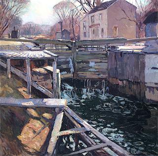 Canal Lock, New Hope, Pennsylvania