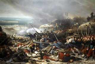 1855年9月8日在马拉科夫峡谷中的战斗
