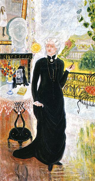 Portrait of My Teacher, Fräulein Sophie von Prieser