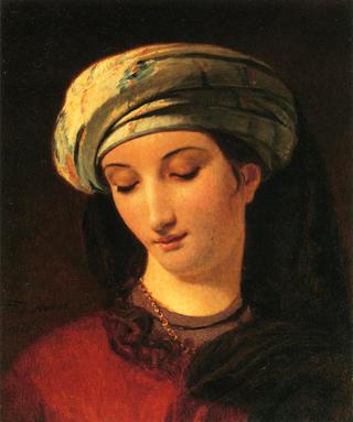 Portrait of a Woman with a Turban