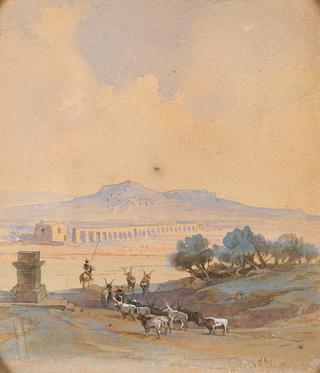 Campagna Landscape with Aqueduct