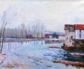 Winter in Moret