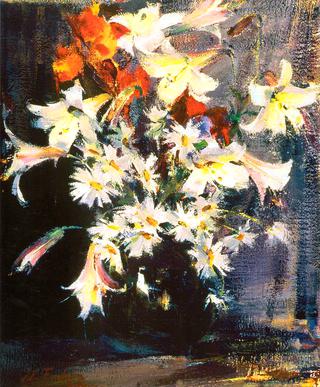 Lilies and Daisies