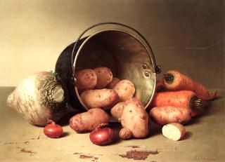 Still Life with Root Vegetables