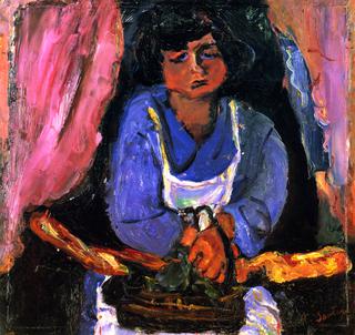 Servant Girl in Blue