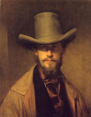 Self-portrait in a Hat