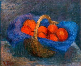 Oranges In A Basket