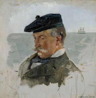 Portrait of Adolf von Becker, the Painter