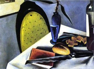 Still Life with Yellow-Green Chair