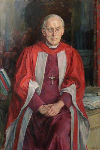 Portrait of Frederick Donald Coggan (1909-2000), Archbishop of Canterbury