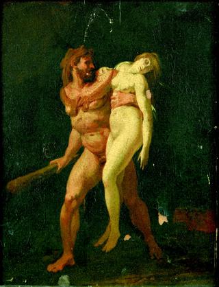 Study for Hercule and Alceste