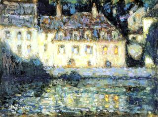 White House in the Evening, Quimperlé