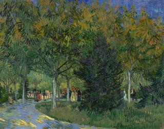 A Lane in the Public Garden at Arles