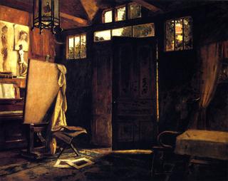 Interior of Ward's Studio
