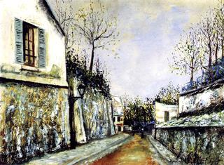 Rue Saint-Vincent in Montmartre